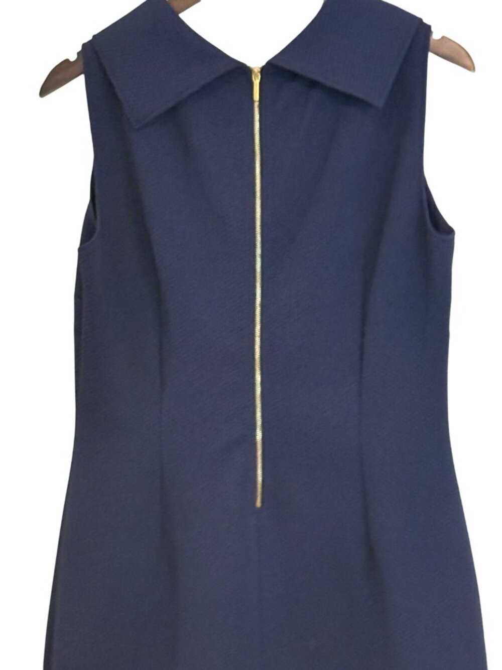 Lauren Ralph Lauren Women's Sleeveless Zipper Back Textured Dress Sz 12 - Picture 4 of 8
